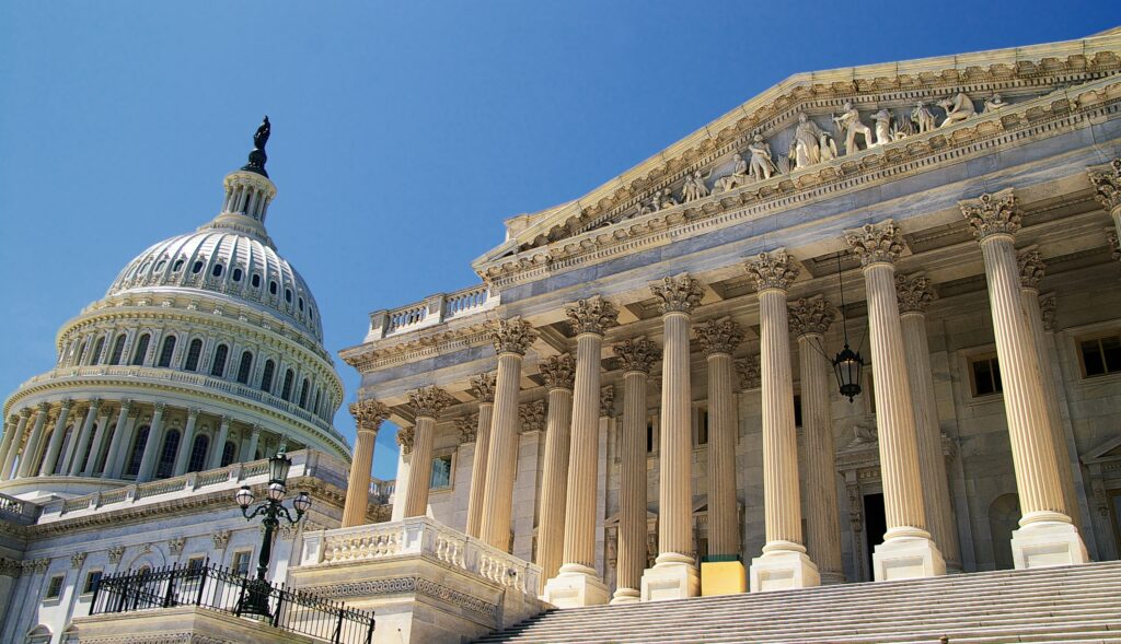 Lobbyit Capitol building in Washington D.C.