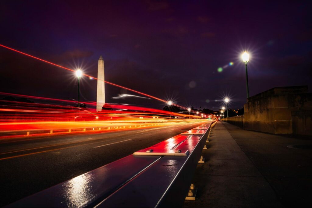 Monument rush hour.