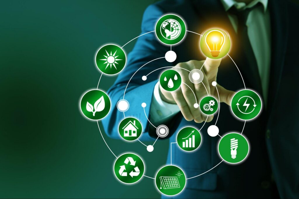 Energy efficiency concept.